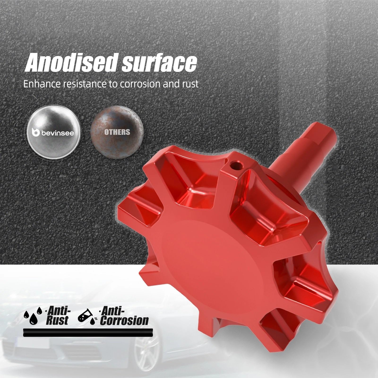 Juego de depósito de dirección asistida de aluminio Compatible con Bmw E46 E36 E90 E92 E93 E91 E60 E39 E64 E87 E88 E38 E65 depósito de dirección hidráulica