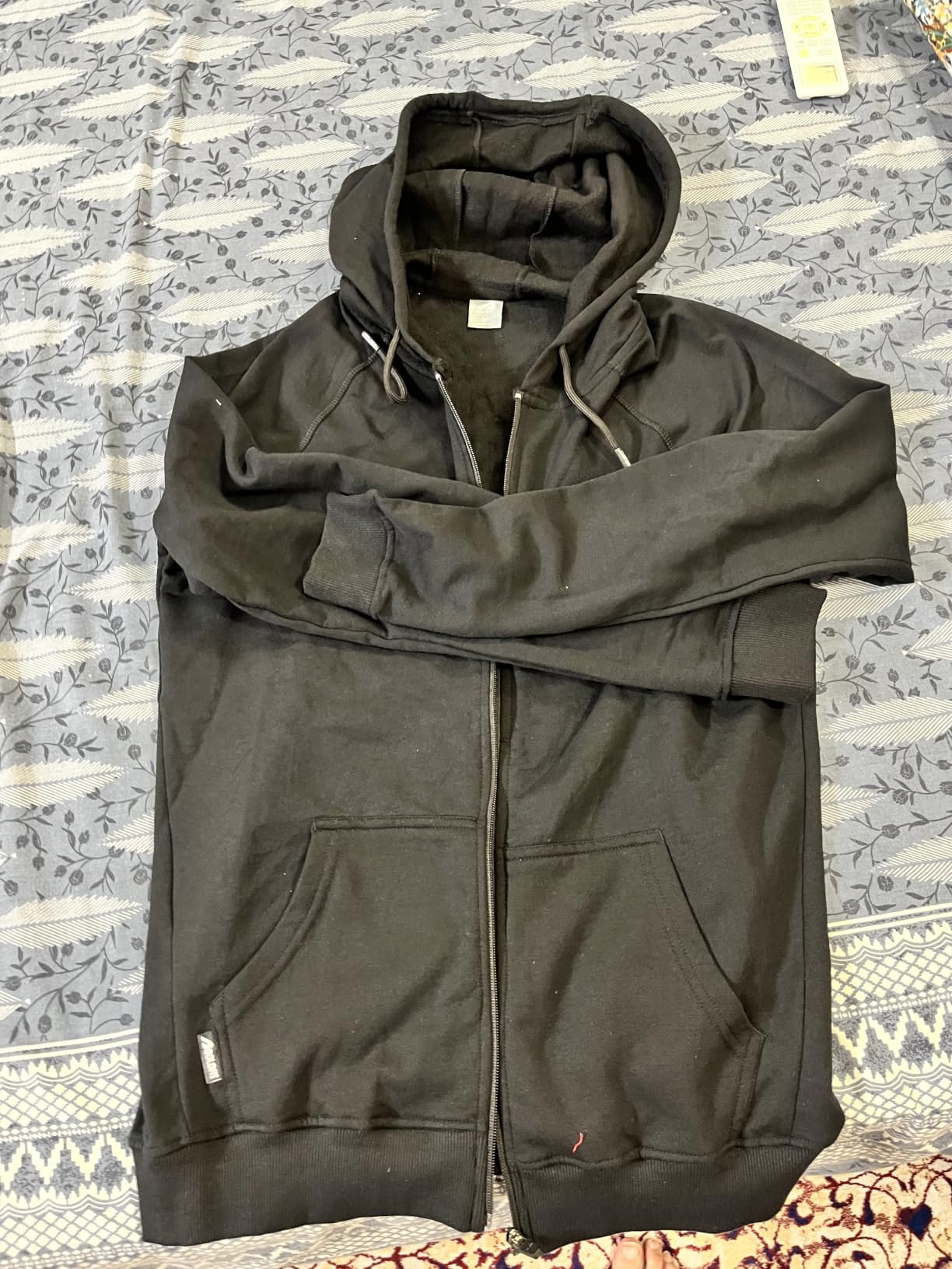 81CjPdozJyL Boldfit Sweatshirt for Man Zipper Hoodies Jackets for Men Stylish Latest Hoodies Man Winter Wear Pullover Casual Sweat Shirt Travel Office Outdoor Cotton Blend with Pockets Full Zipper - Black