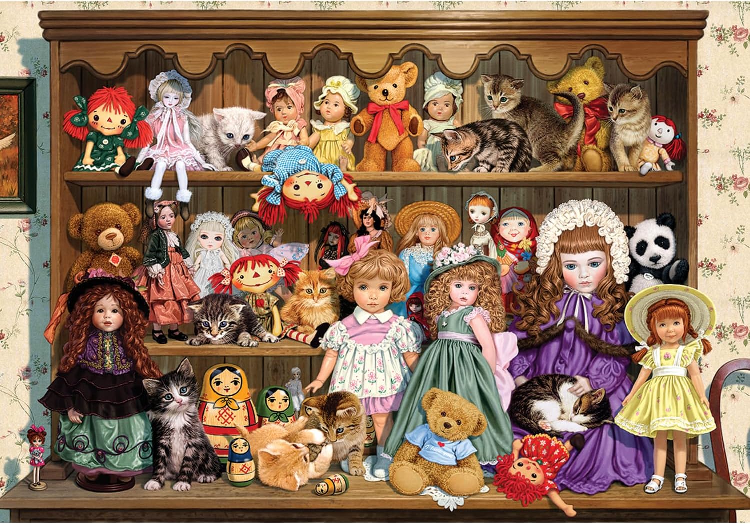 Anatolian Puzzle - Grandma's Dresser, 500 Piece Jigsaw Puzzle, #3572