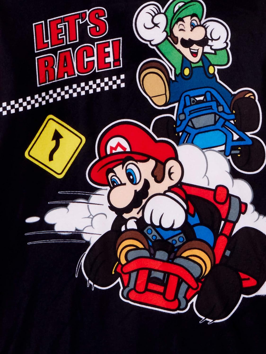 Boy's MarioKart Let's Race 2 Piece Pajama Set