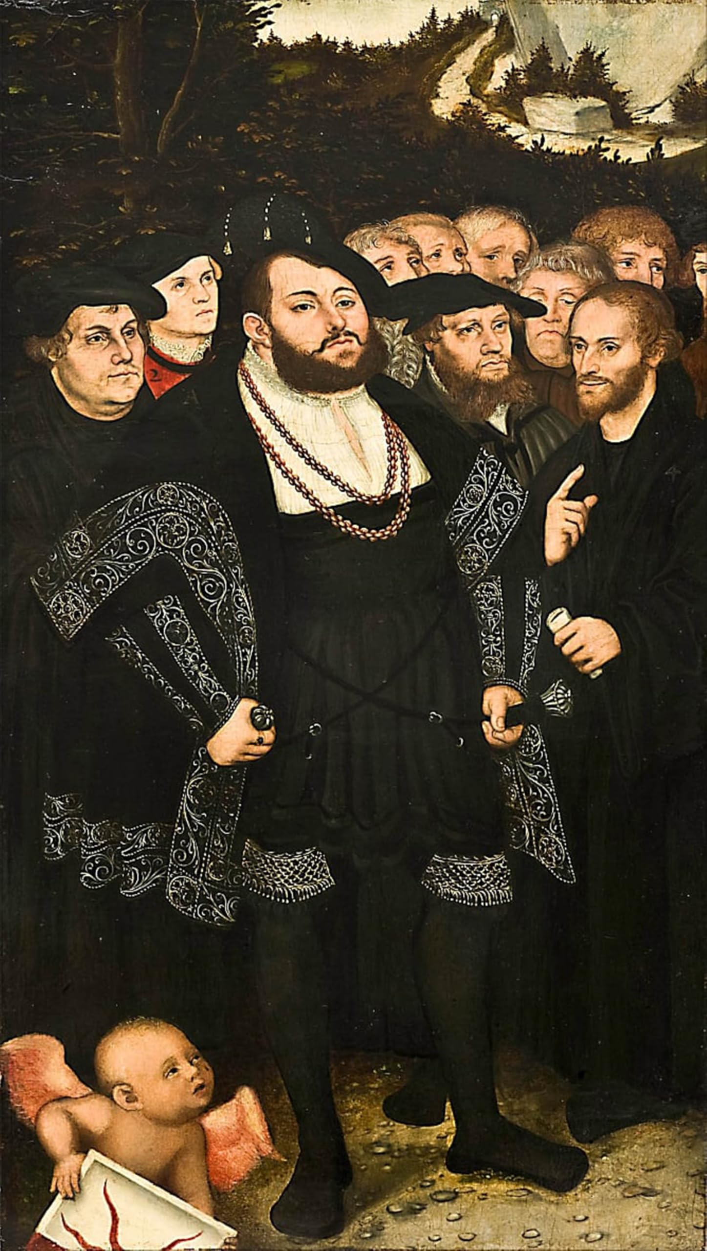 Peinture Poster Impression Tableaux Graffiti Art Mural Luther Lucas Cranach 60x90
