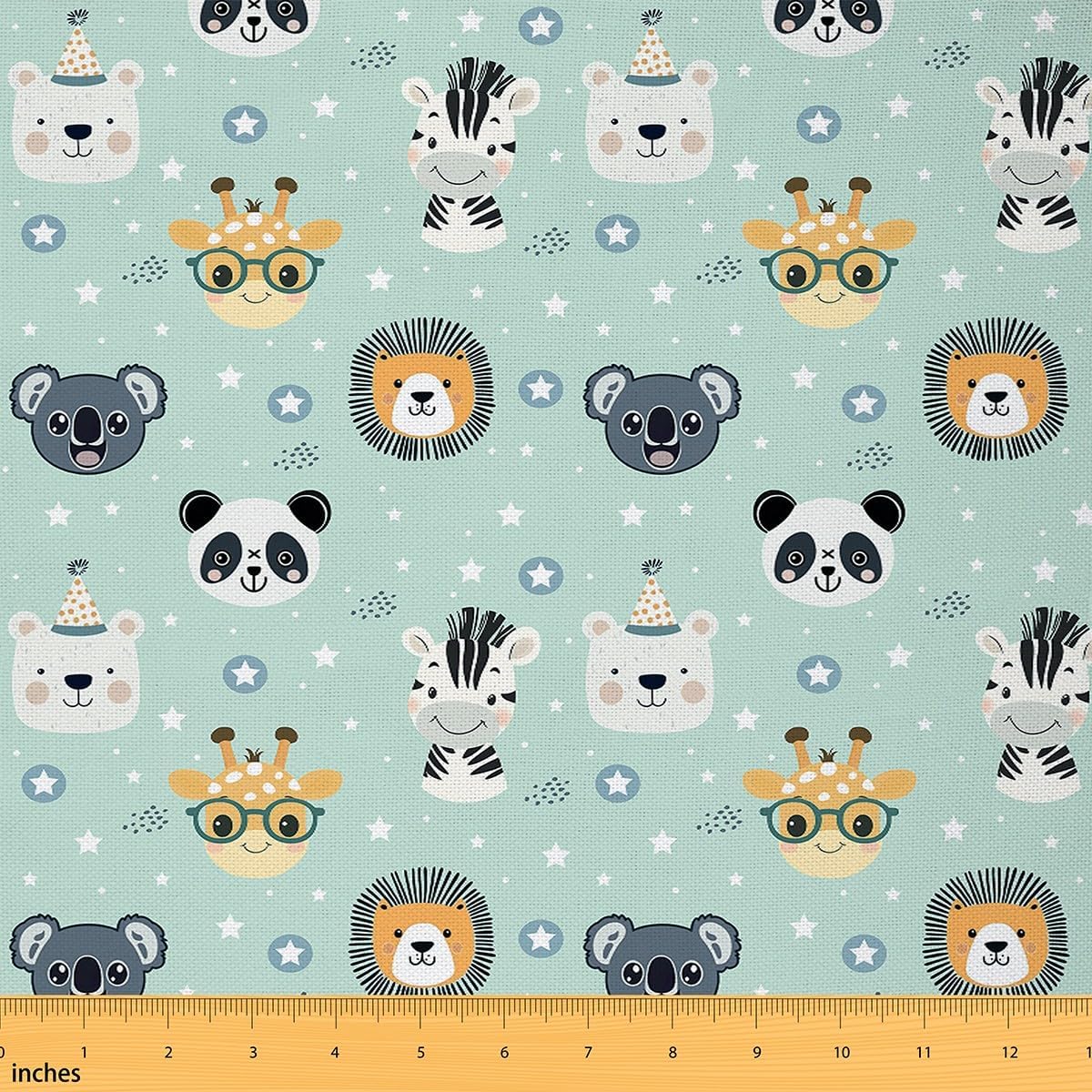 Feelyou Cute Highland Cow Waterproof Outdoor Fabric 3 Yard Pink Bowknot Fabric by The Yard for Kids Adult Boys Girls Farm Animal Upholstery Fabric for Chairs White Pink Reupholstery Fabric Decor