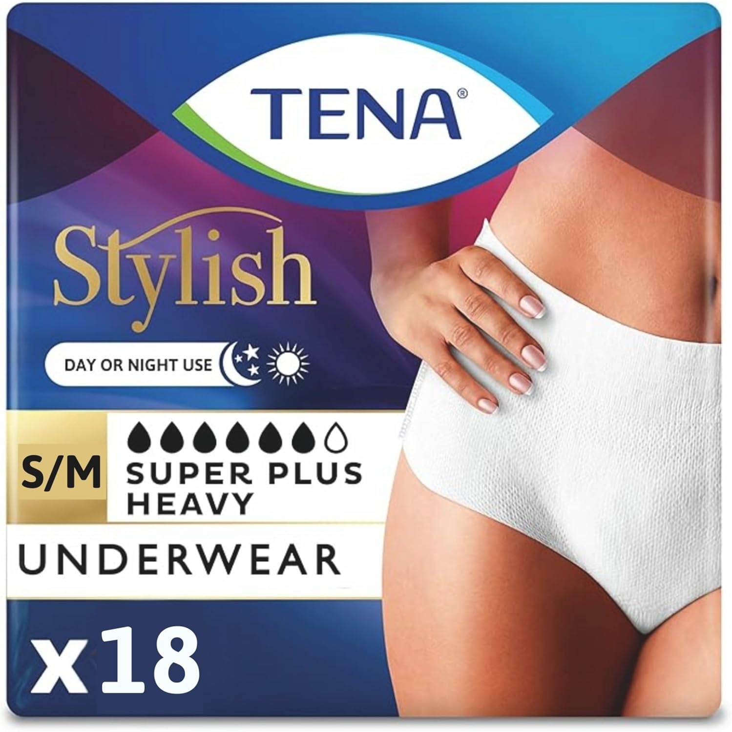 Tena Women Small-Medium Super Plus Heavy Female Pull-On Disposable
