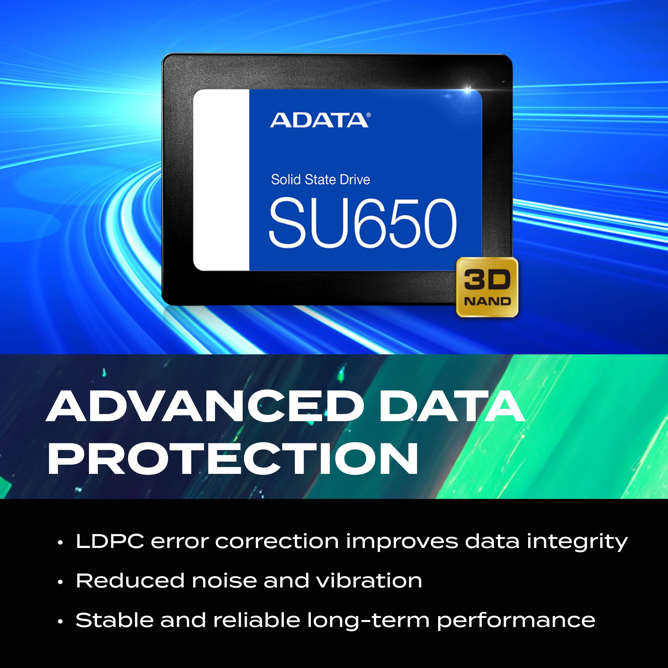 Amazon.com: ADATA Ultimate SU650 - High-Performance Internal SSD