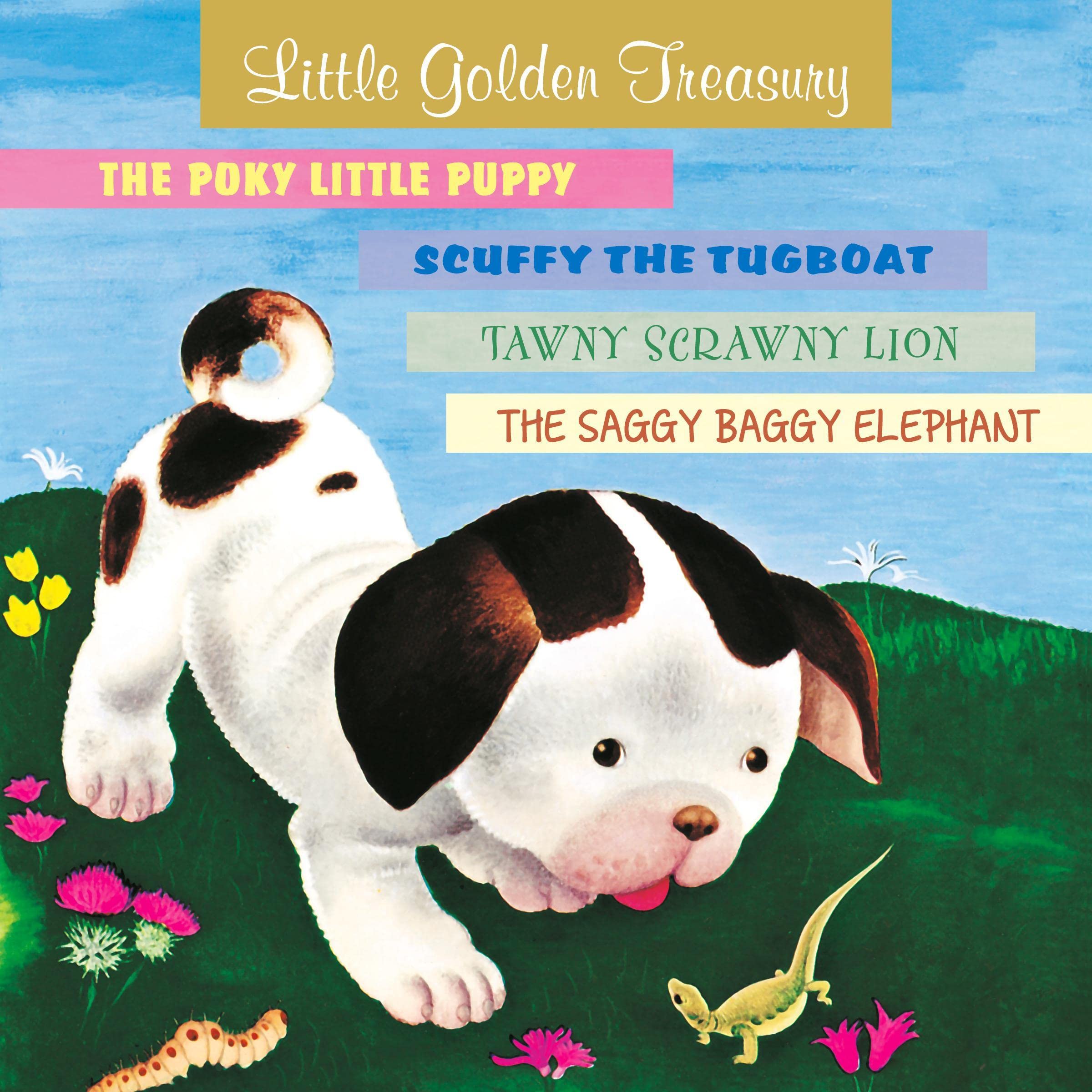 Cover art for Little Golden Treasury