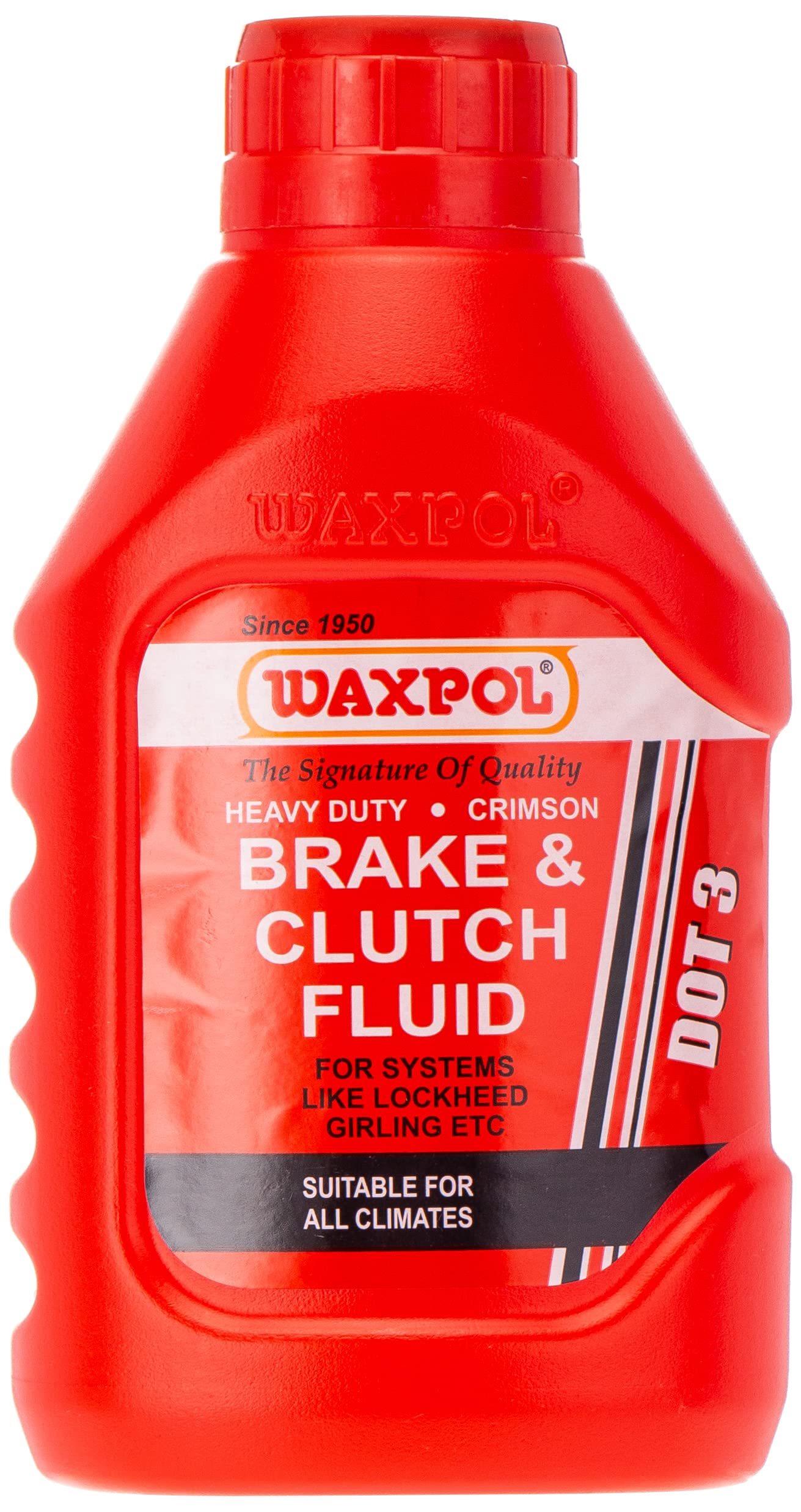 Waxpol Hydraulic Brake & Clutch Fluid Dot 3 - 500 Ml, Dot3 - 500 Ml, UAE ESMA Certified