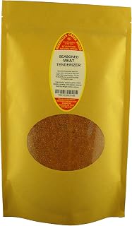 Marshalls Creek Spices SEASONED MEAT TENDERIZER NO SALT 11 oz. Kraft Stand Up Pouch ECO Friendly Recyclable Mailer
