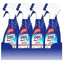 Smac – Bagno Igienizzante, Detergente Spray Multisuperficie con Azione Anticalcare e Tecnologia Zero Aloni, 650 ml x 12 Pezzi