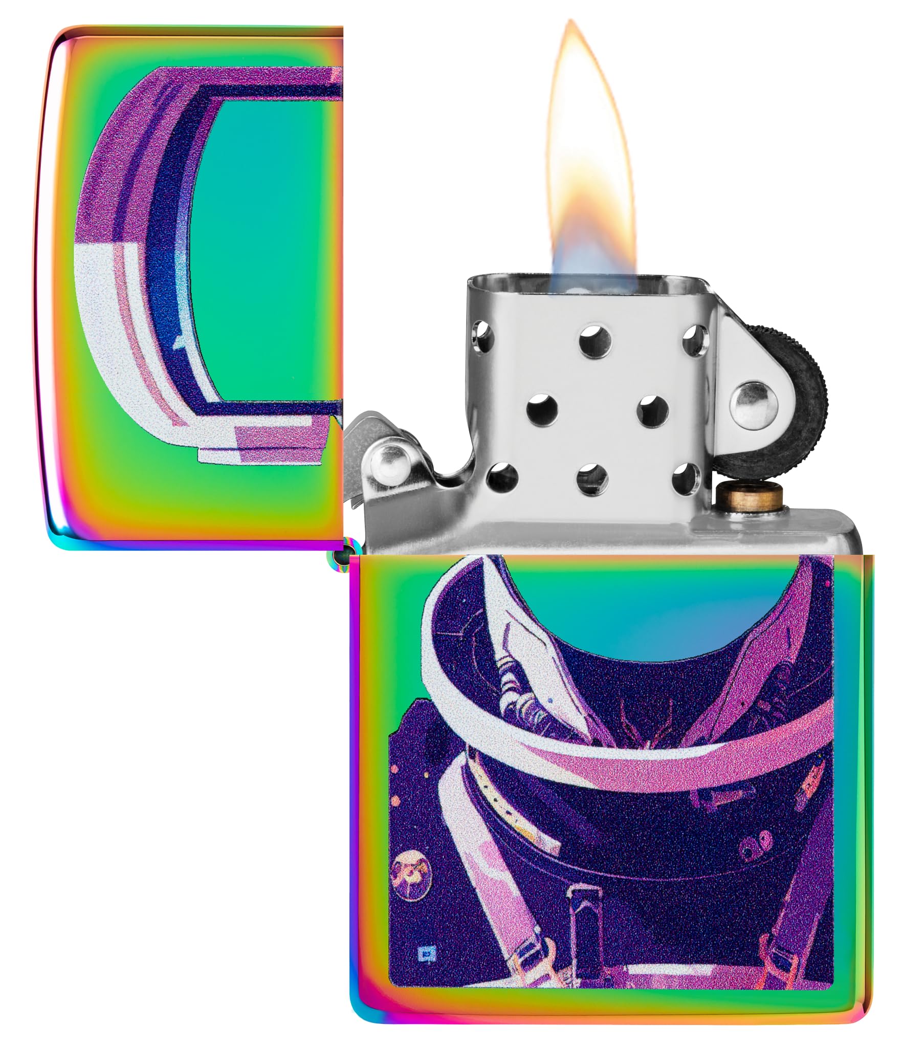 Amazon.com: Zippo Lighter: Space, Astronaut - Multi-Color 46071 