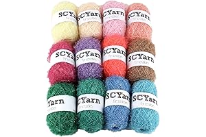 Bonbons Yarn for Scrubbies: A Rainbow of Pastel Delights