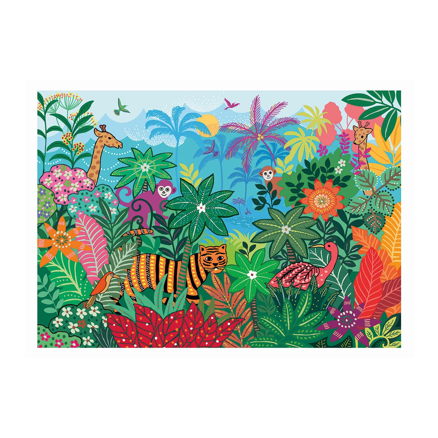 Sentosphère Calypto 3907306-Puzzle da 500 pezzi, superficie vellutata, per adulti e bambini dagli 8 anni in su, Colore italia, 3907306