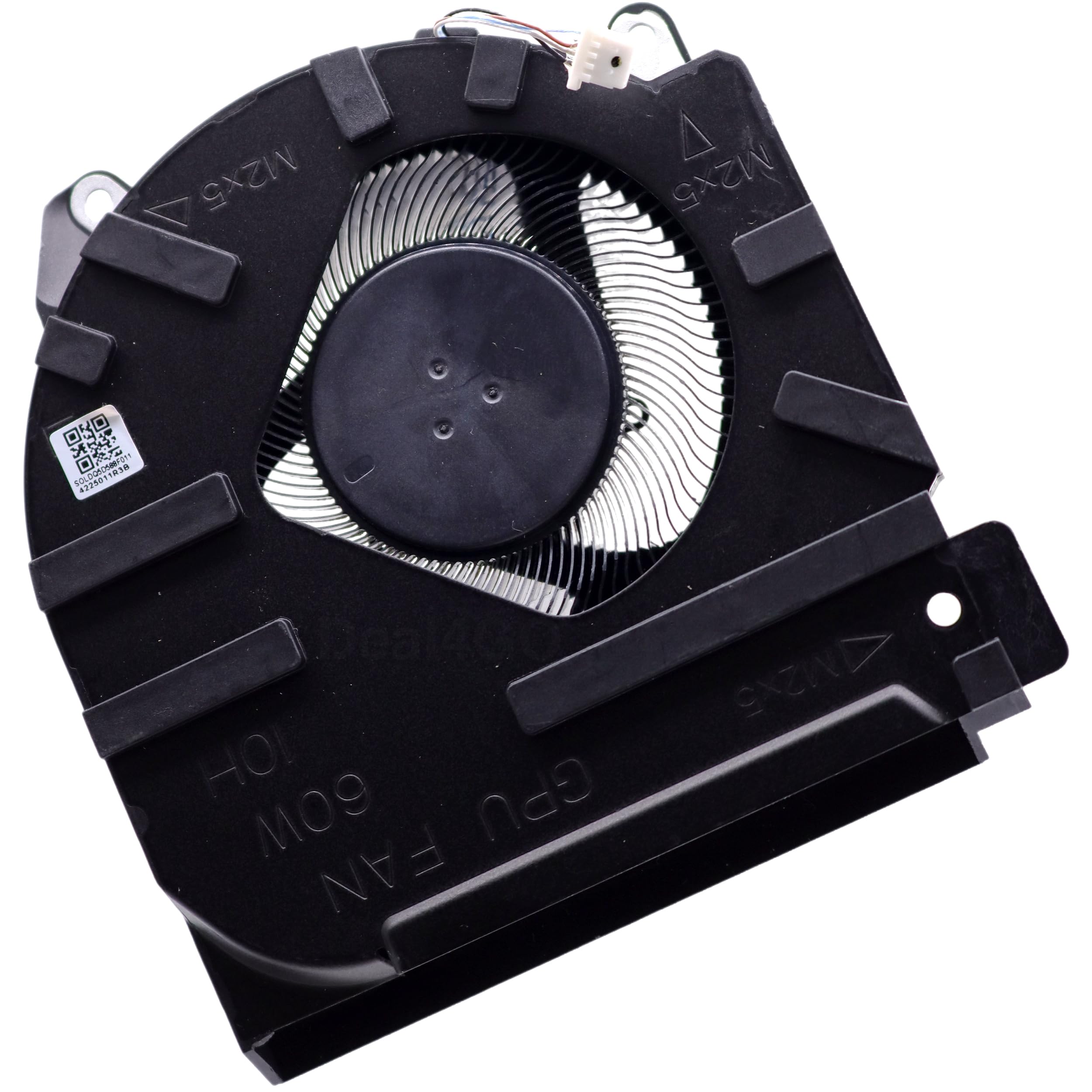 Deal4GO 60W 5V GPU Graphics Cooling Fan M75723-001 Replacement for HP Victus 16-D 16-E 16-D0013DX 16-E0010NR (RTX 3050 GTX 1650)