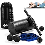 Yes4All High-Density EPP Round Back Roller Foam, Exercise Foam Roller for Yoga, Pilates & Stretching - 12, 18, 24, 36 inch