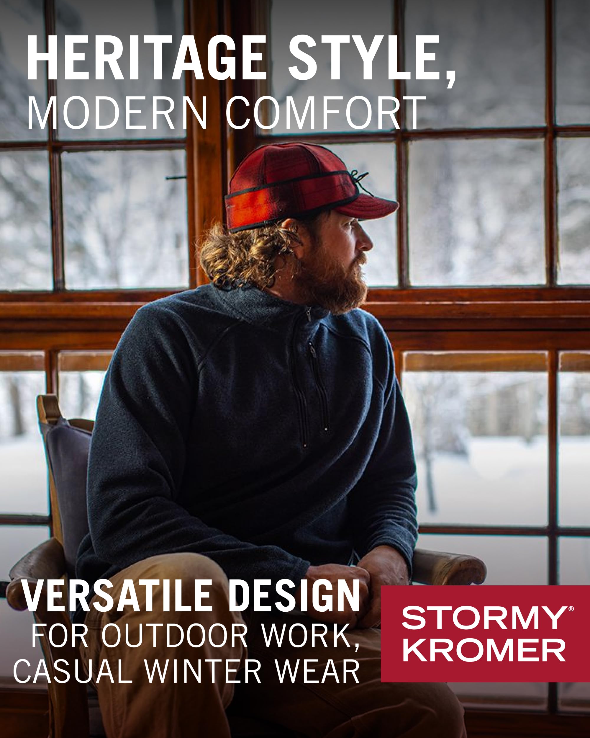 Stormy Kromer Herren The Mackinaw Cap