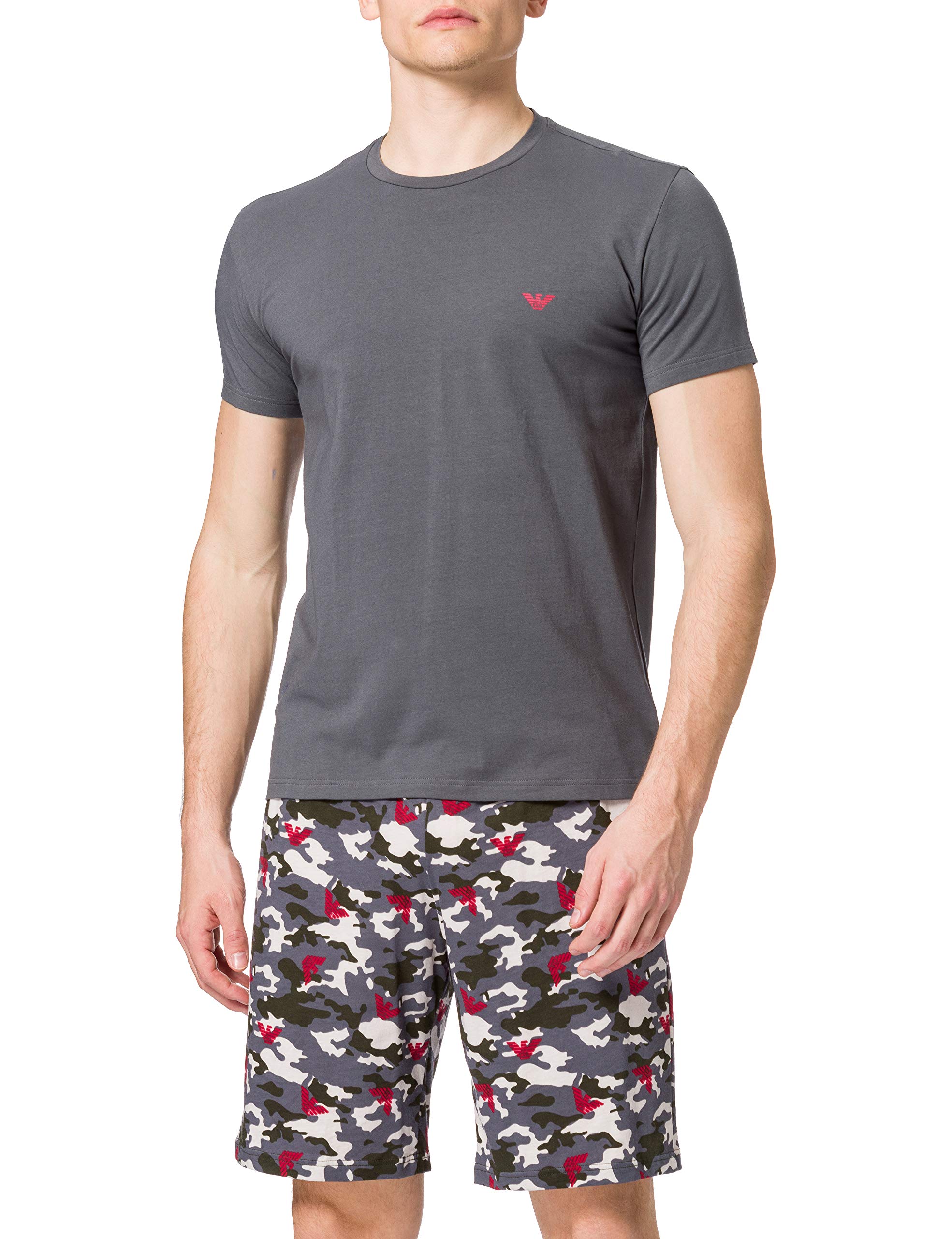 Mens Emporio Armani Underwear Pyjamas Camouflage Pajama Set