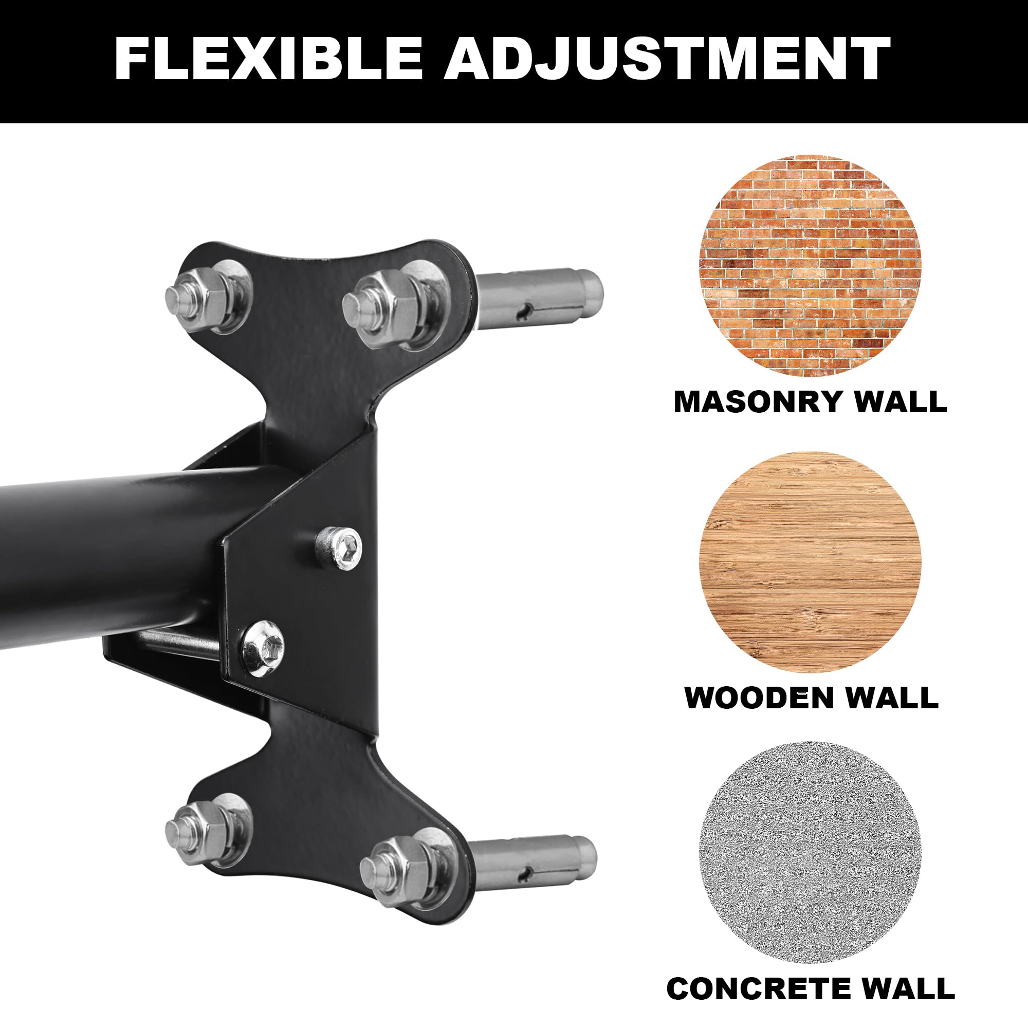 Guide Di Sospensione Gedotec - 6 Pezzi Da 60 Mm | Per Montaggio Armadi A Parete In Metallo Zincato - Foto 5
