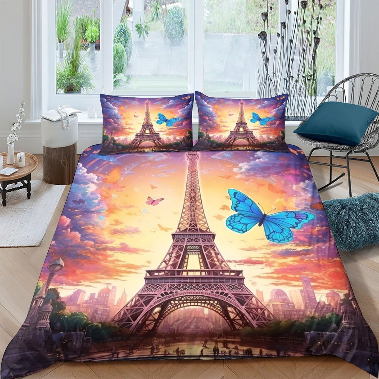 Housse de couette dauphin ultra douce qui évite la transpiration des enfants la nuit