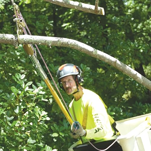 Miniatura 5 de Jameson JA-34DP-PKG Kit de podadora de doble polea de corte lateral de gran boca para árboles