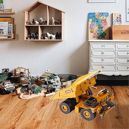 Miniatura 5 de Brachiosaur Juguete de rodillo grande de metal a escala 140, juguete modelo de vehículos de construcción de metal, juguetes de coche de caja de