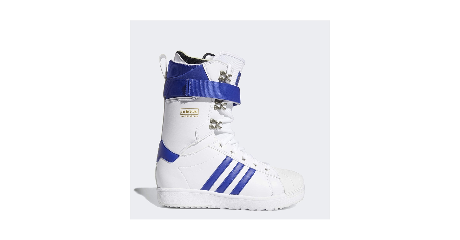 adidas Superstar ADV Men's FTWR Snowboard Boot White/Active Blue