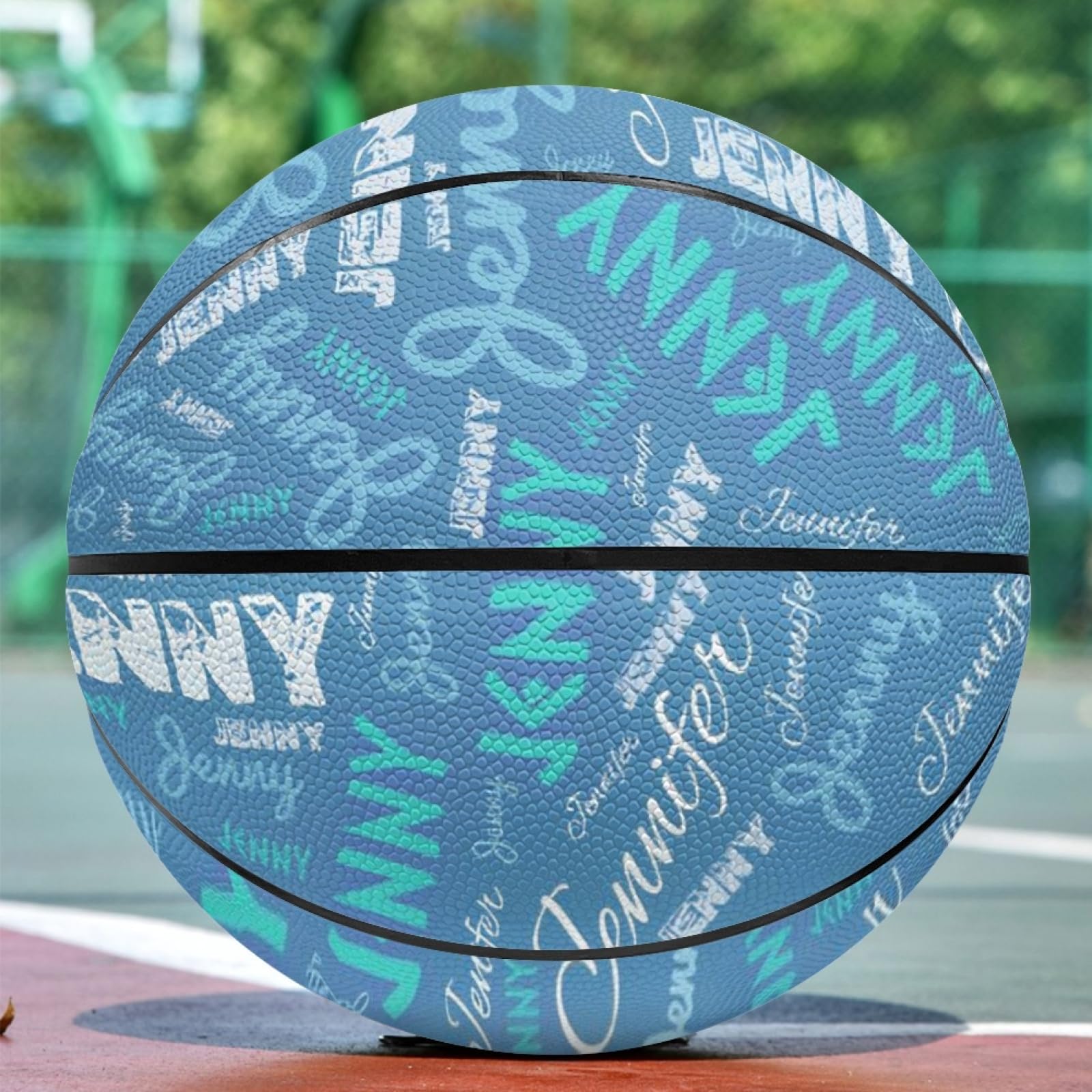 Personalisierter Basketball mit Namen, individuell bedruckter Basketball-Name, Größe 7 (29,5in) / Größe 5 (27,5in), personalisiertes Basketball-Geschenk, Geburtstagsgeschenk, Team-Geschenke