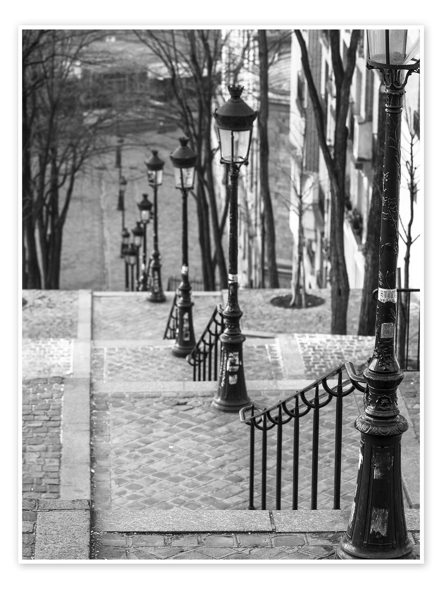 Rue de paris noir et blanc Banque de photographies et d'images à haute