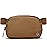 Pander Unisex Belt Bag Fanny Pack for Women with Adjustable Strap, Small Waist Pouch for Workout Running Traveling Hiking. (Caramel Brown)
