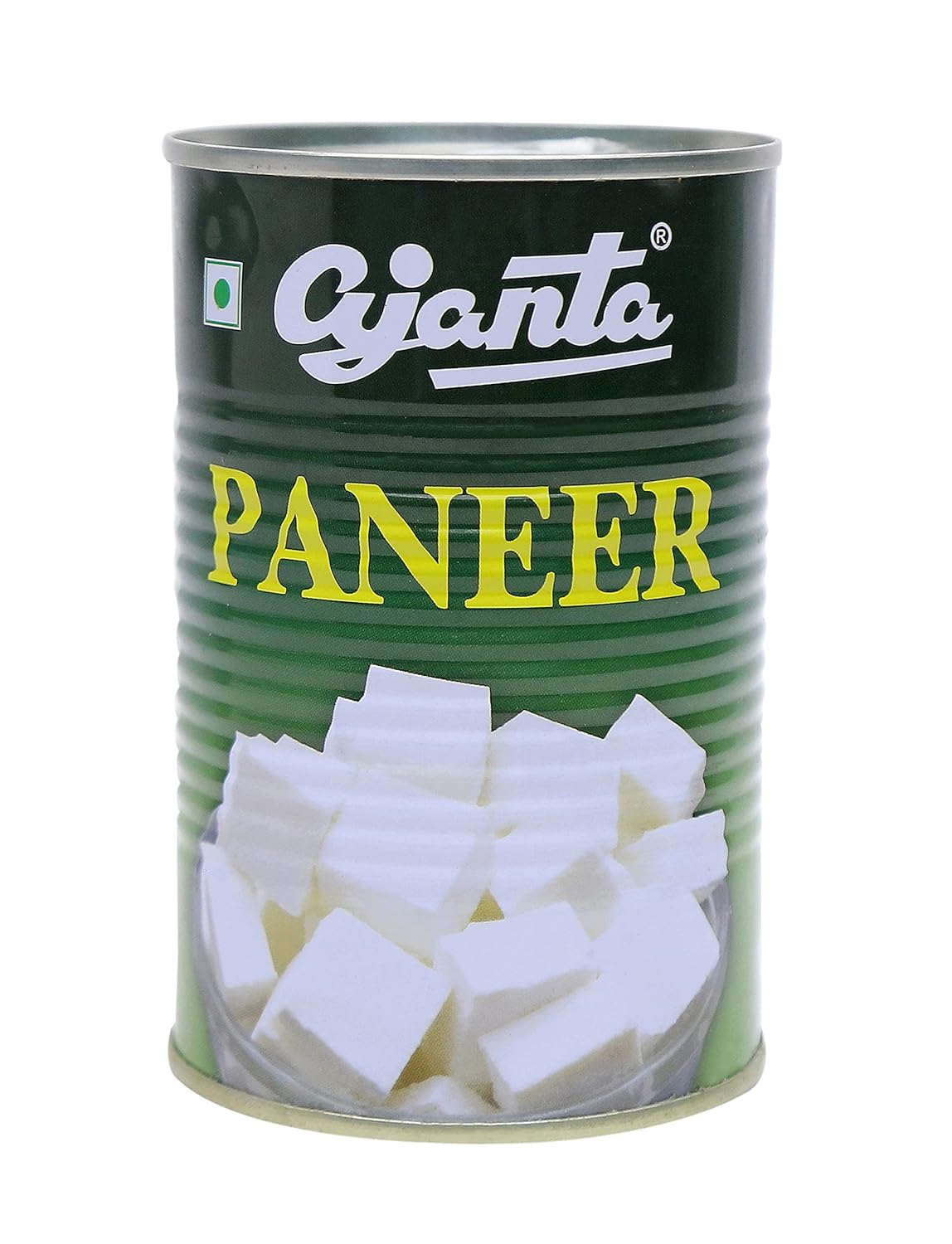 Ajanta Sterilized Canned Paneer(450g) Pack of 6 (Easy Open Can) Shelf