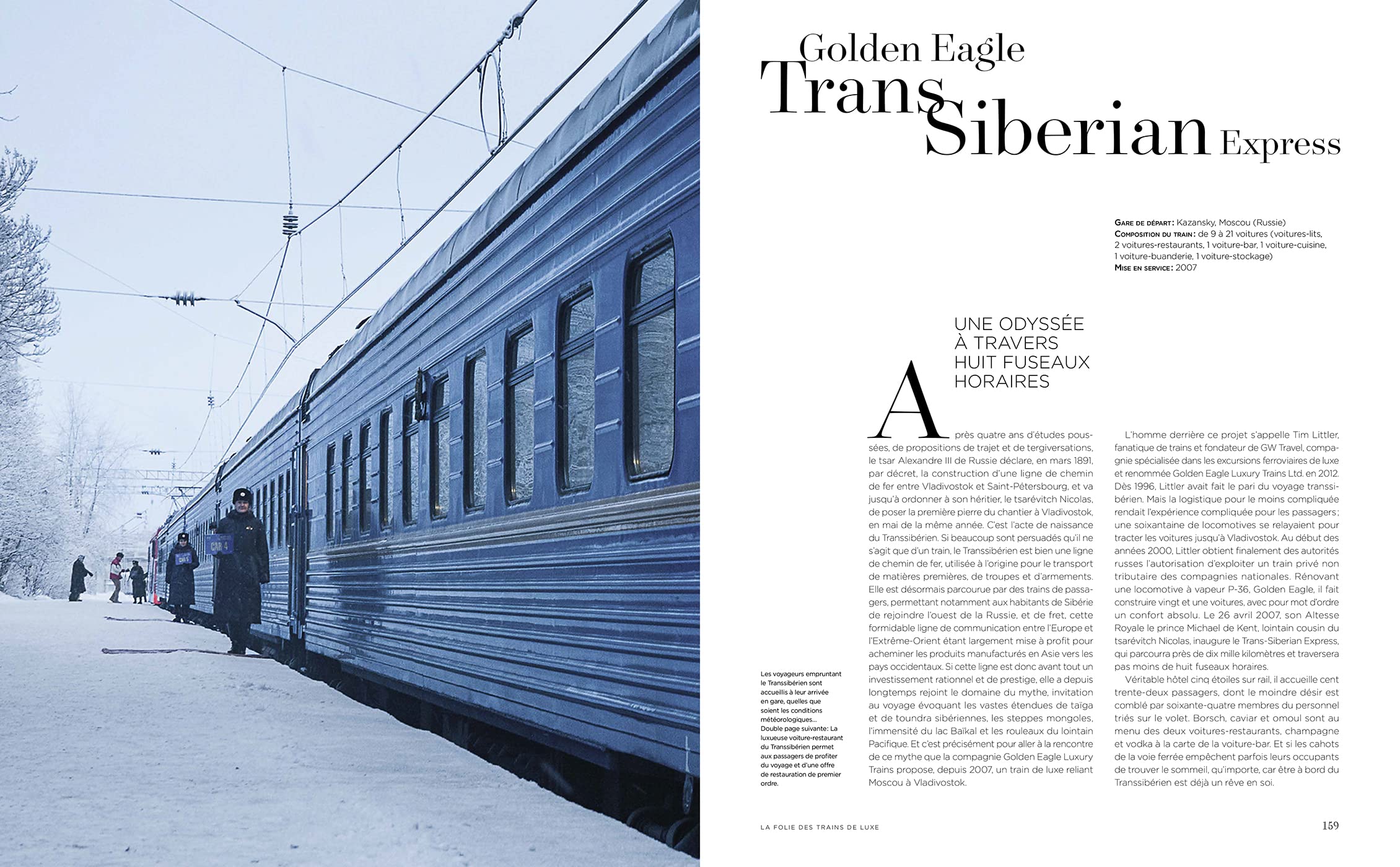 La folie des Trains de luxe