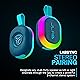 JLab, Pop Party, Portable Bluetooth Speaker, Waterproof, RGB LED Lighting, Navy Product Image 5