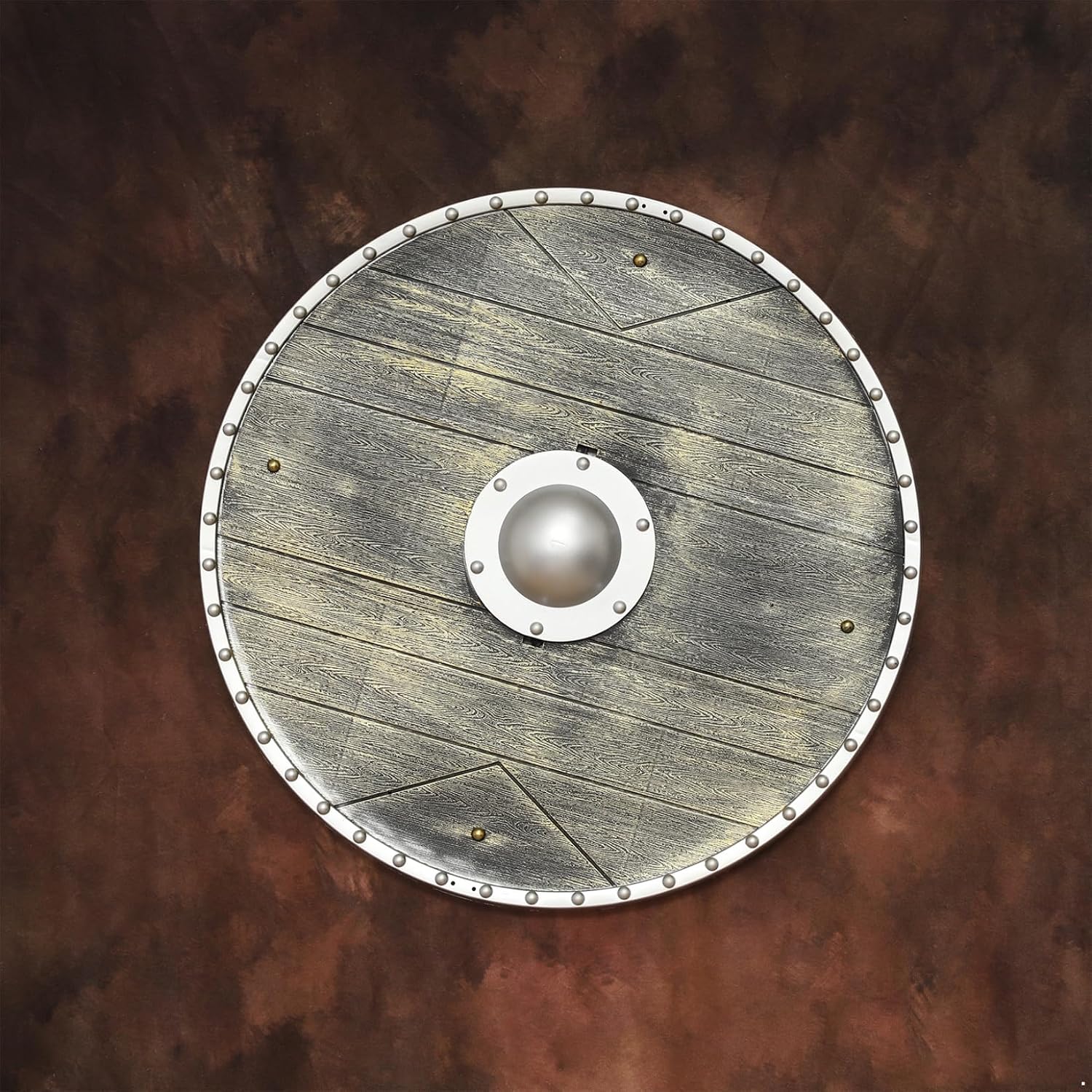 Medieval Gladiator Knight Battle Buckler Roman Viking Warrior Shield for Christmas Halloween Stage Performance
