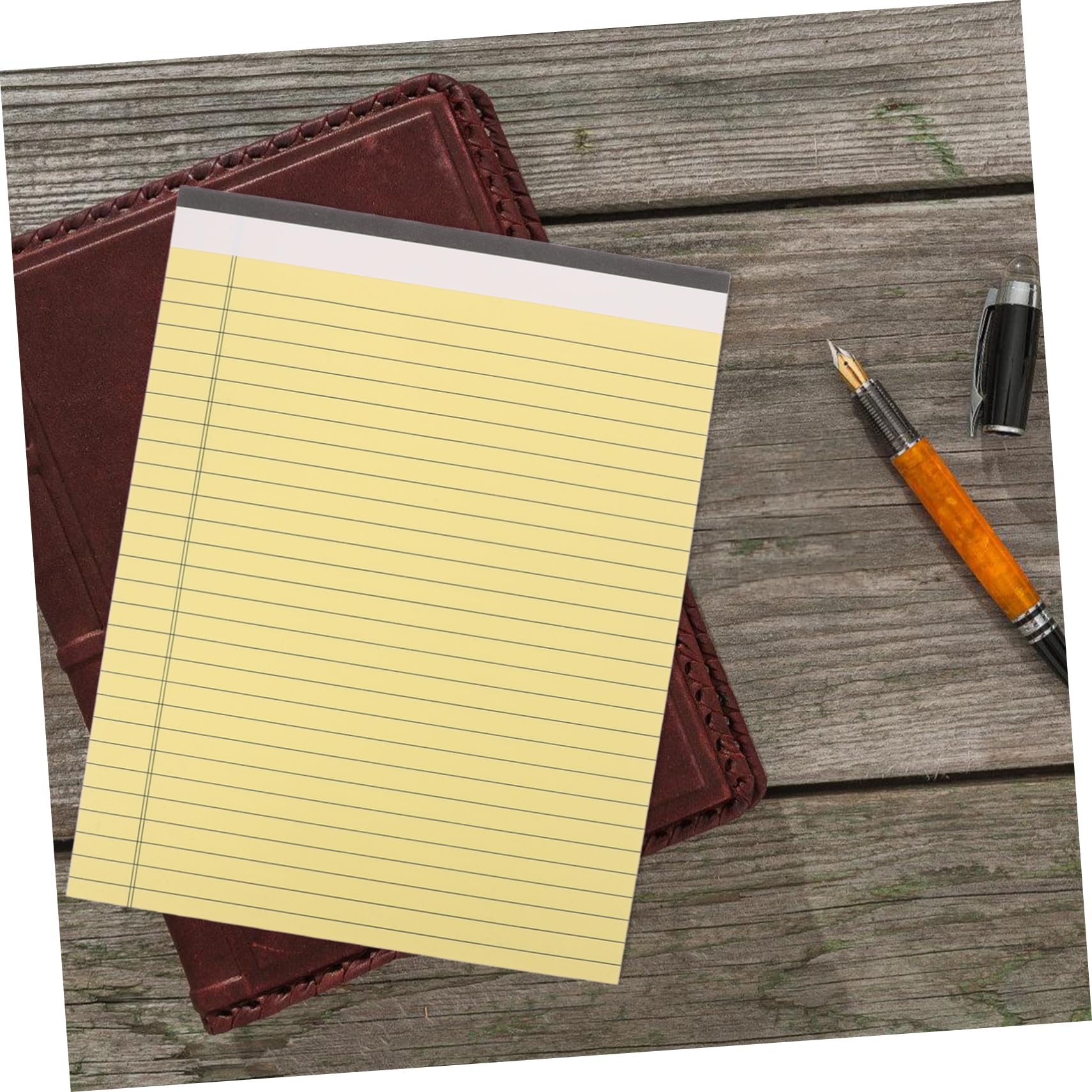 Angoily 10pezzi Blocchi Per Appunti Righe Da Pagine Carta Da M² Fronte-retro Per Ufficio Universitari e Pianificazione Giornaliera