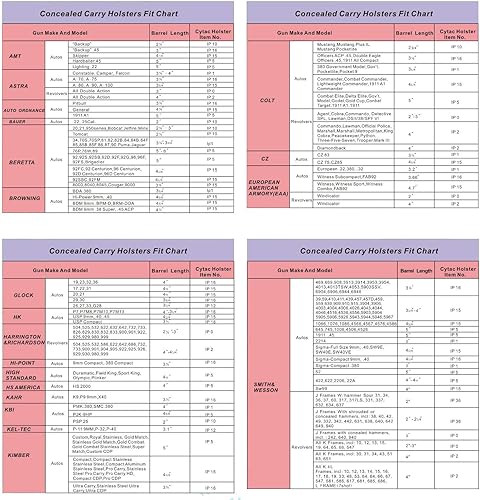 Miniatura 2 de Tactical Scorpion Gear TSG-IP16 Dentro De Los Pantalones Ocultos Llevar Funda De Nylon - Negro