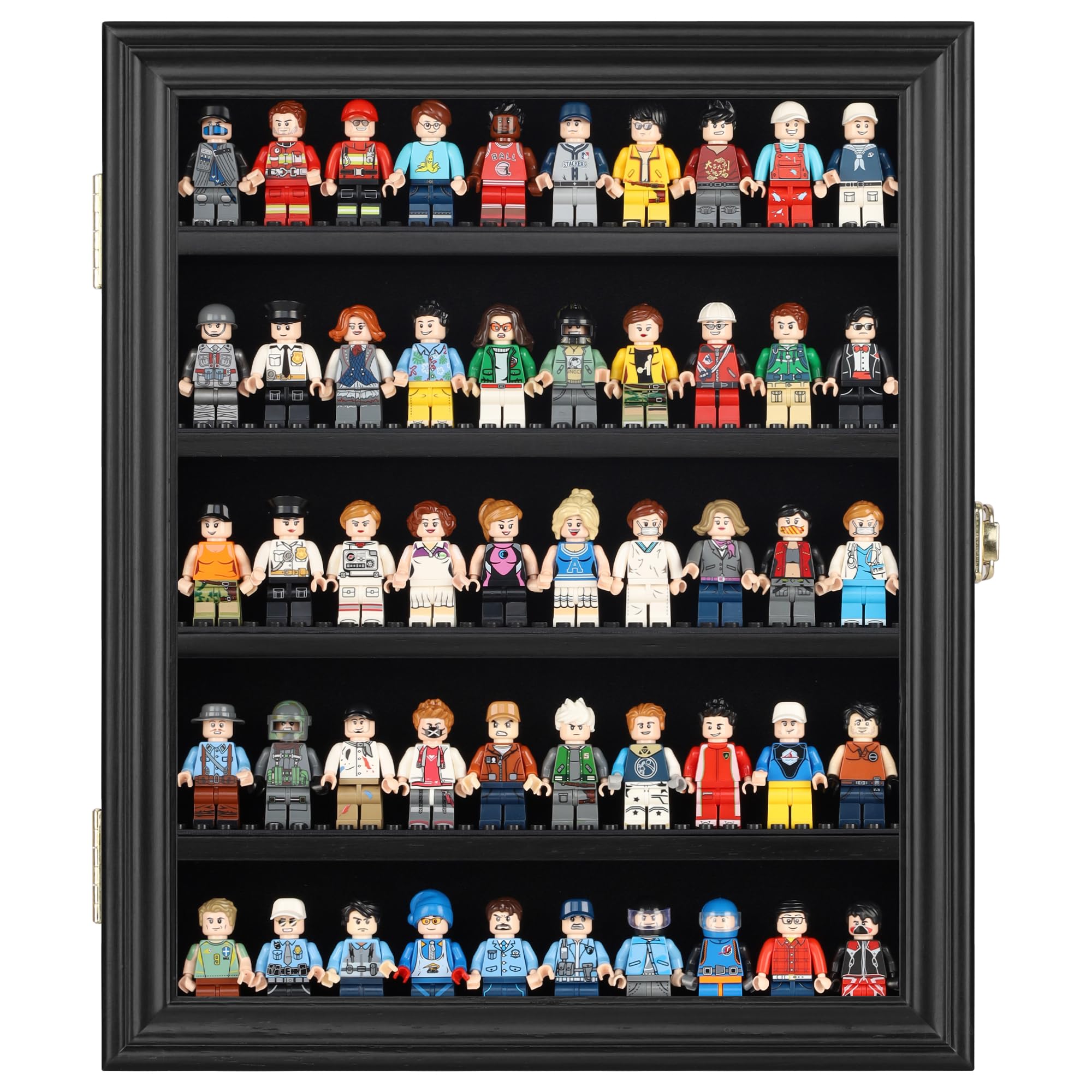 Lego Minifigure Dimensions Vitrina Dedal Armario de Pared LG-CN30 (Negro)