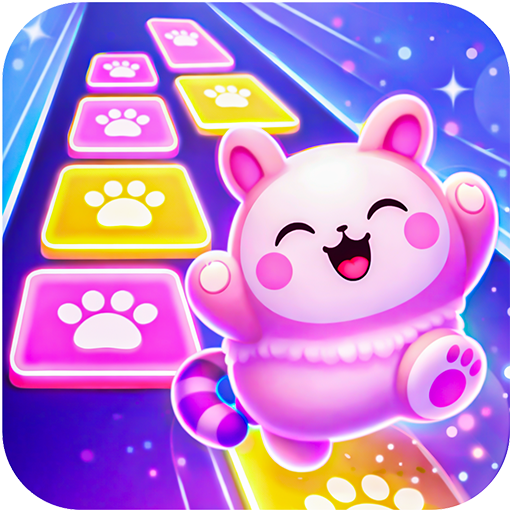 Dancing Cat: Piano Tiles Hop - Magic Klavier Musik Spiel & Beat Rush