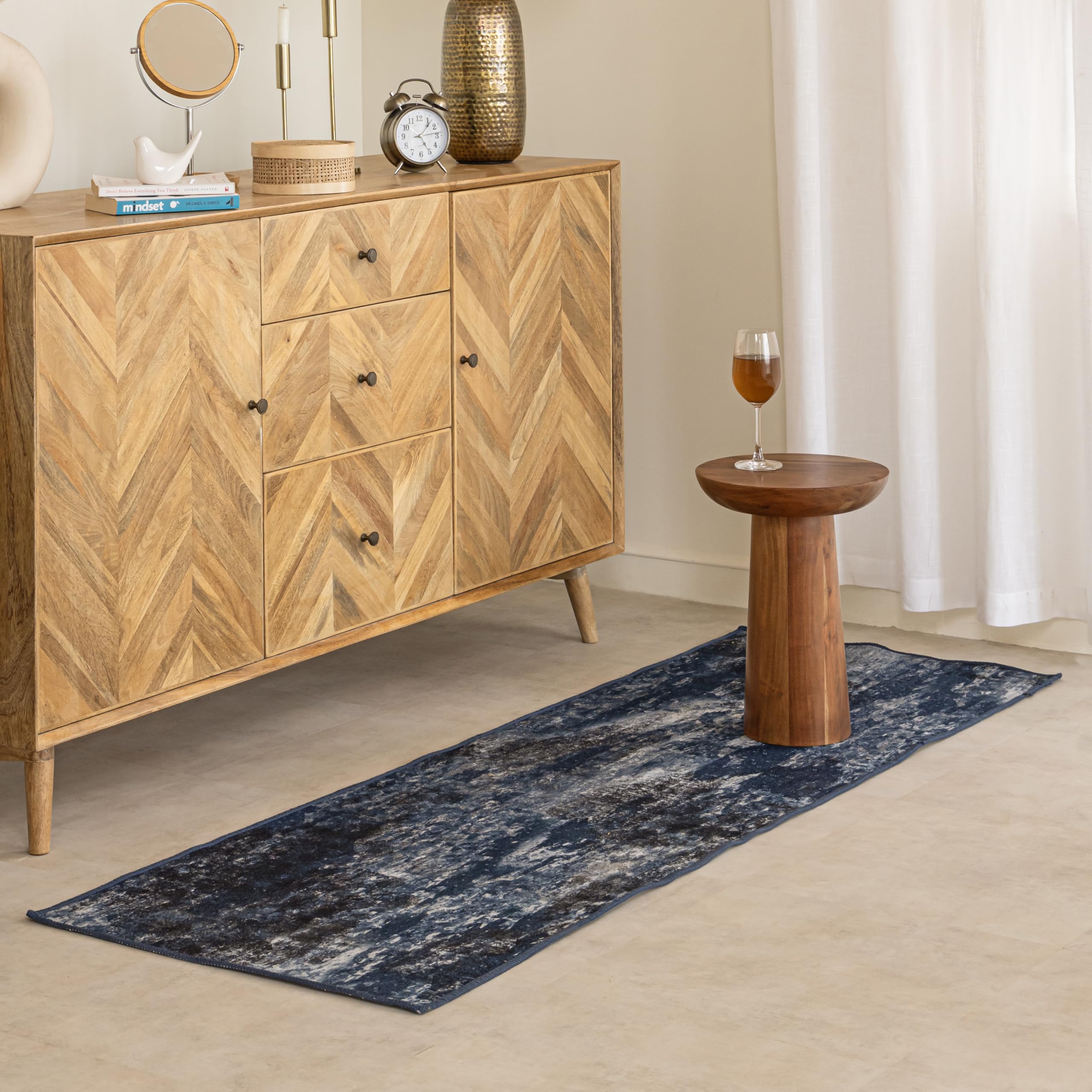 HOMEMONDE Digital Printed Floor Carpet for Bedroom Rectangular Anti Skid Backing Bedside Mats, Striped Design Kitchen Rug Runner - (Multicolor - 2 x 6 Feet) (B0DHPJKD1D) Amazon Price History, Amazon Price Tracker