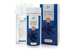 Aquarium Ammonia Test Strips - Keep Fish Safe