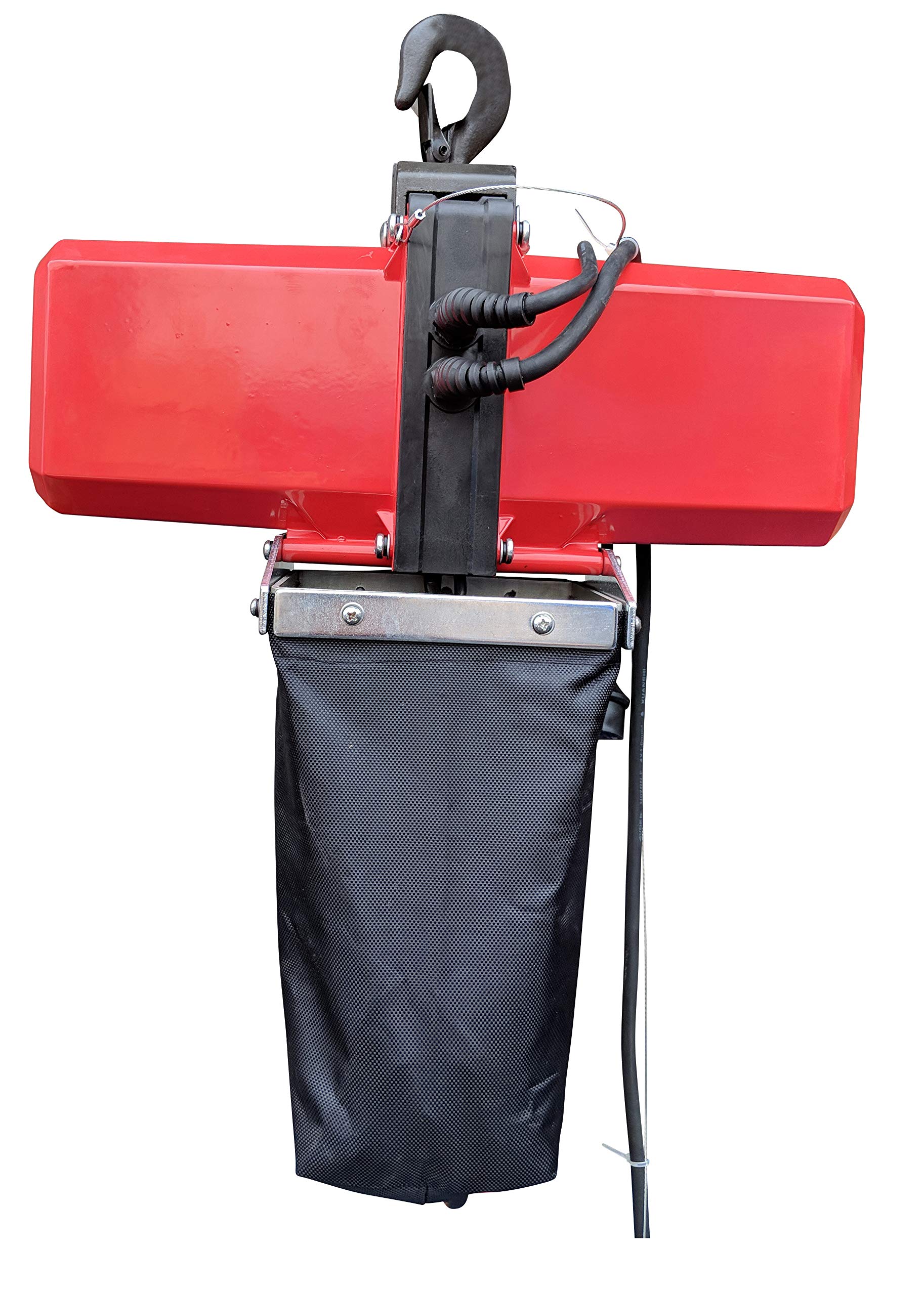 Elektrischer Kettenzug 500 Kg CROSSFER | Hebezug Kettenaufzug mit 3 Meter Stahlkette | wartungsfreier 1-Phasen 230V Motor