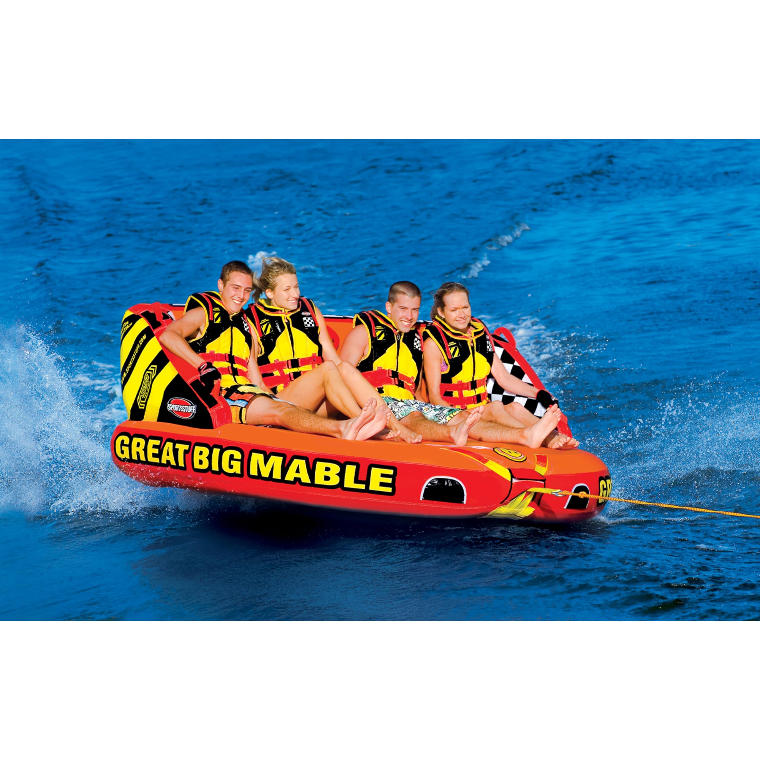 Airhead AHT2218GM Great Big Mable Inflatable Quadruple Rider Towable