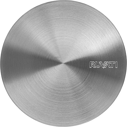 Ruvati Cubierta de drenaje para fregadero de cocina y triturador de basura, acero inoxidable cepillado - RVA1035