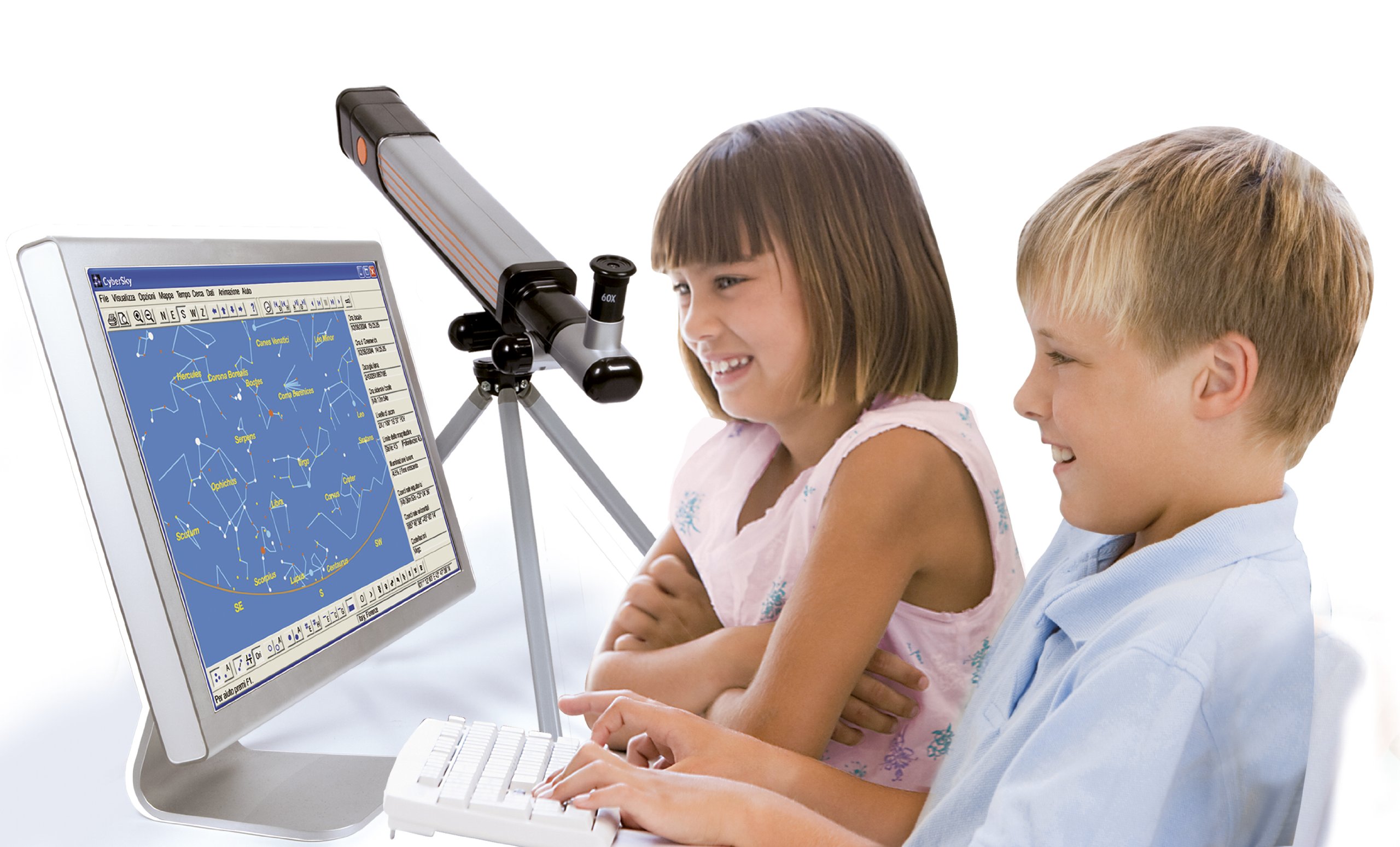 Clementoni 12710 - Scienza e Gioco, Il Telescopio Cd-Interactive, Multicolore