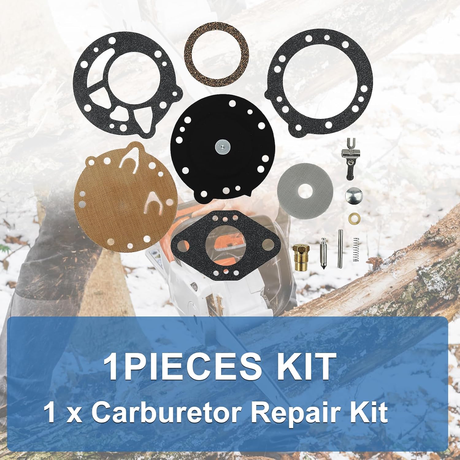 Carburetor Repair Kit For Tillotson RK-114HL HL 109 112 125 132 155 158 Carb.