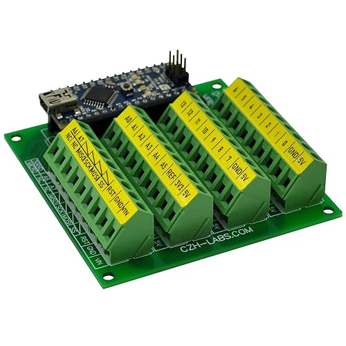 Miniatura 8 de Placa de módulo de ruptura de bloque de terminales de tornillo para Arduino Nano/Micro.