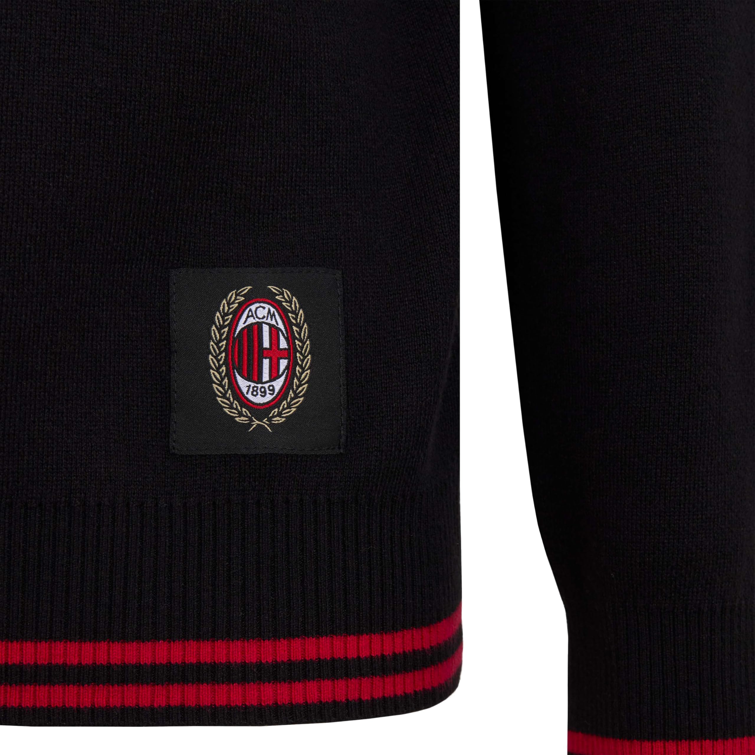A.C. Milan Felpa Senza Cappuccio Retro Collection Prodotto Ufficiale Unisex - Adulto (Pacco da 1)