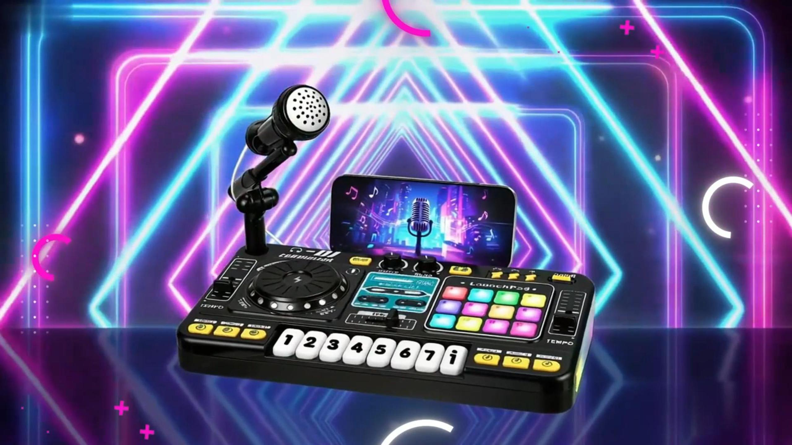 Diset - DJ Mixer, mixer per sperimentare musica e suono per bambini dai 4 anni in su