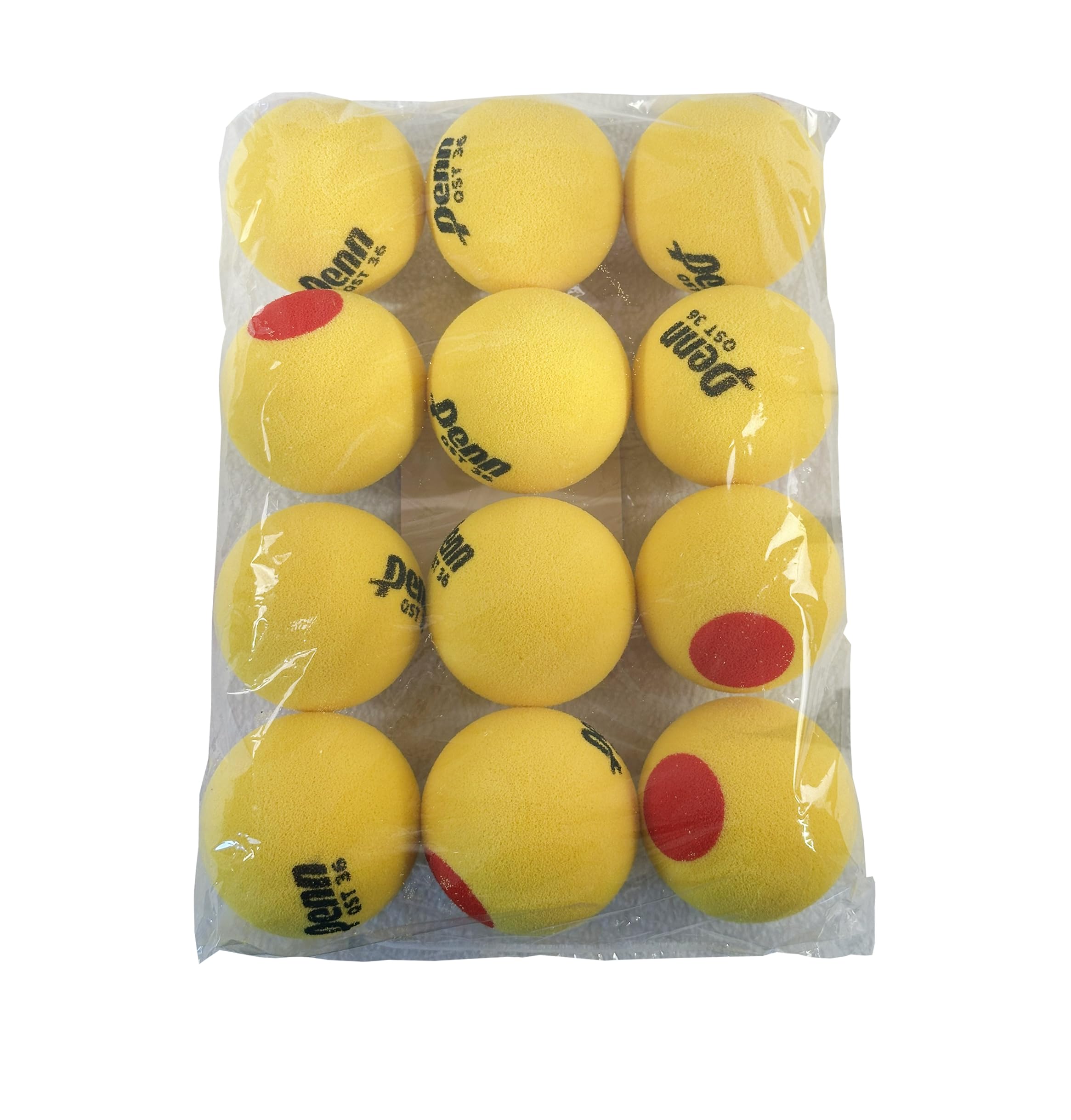 Amazon | Penn QST 36 レッド スポンジテニスボール ボール12個
