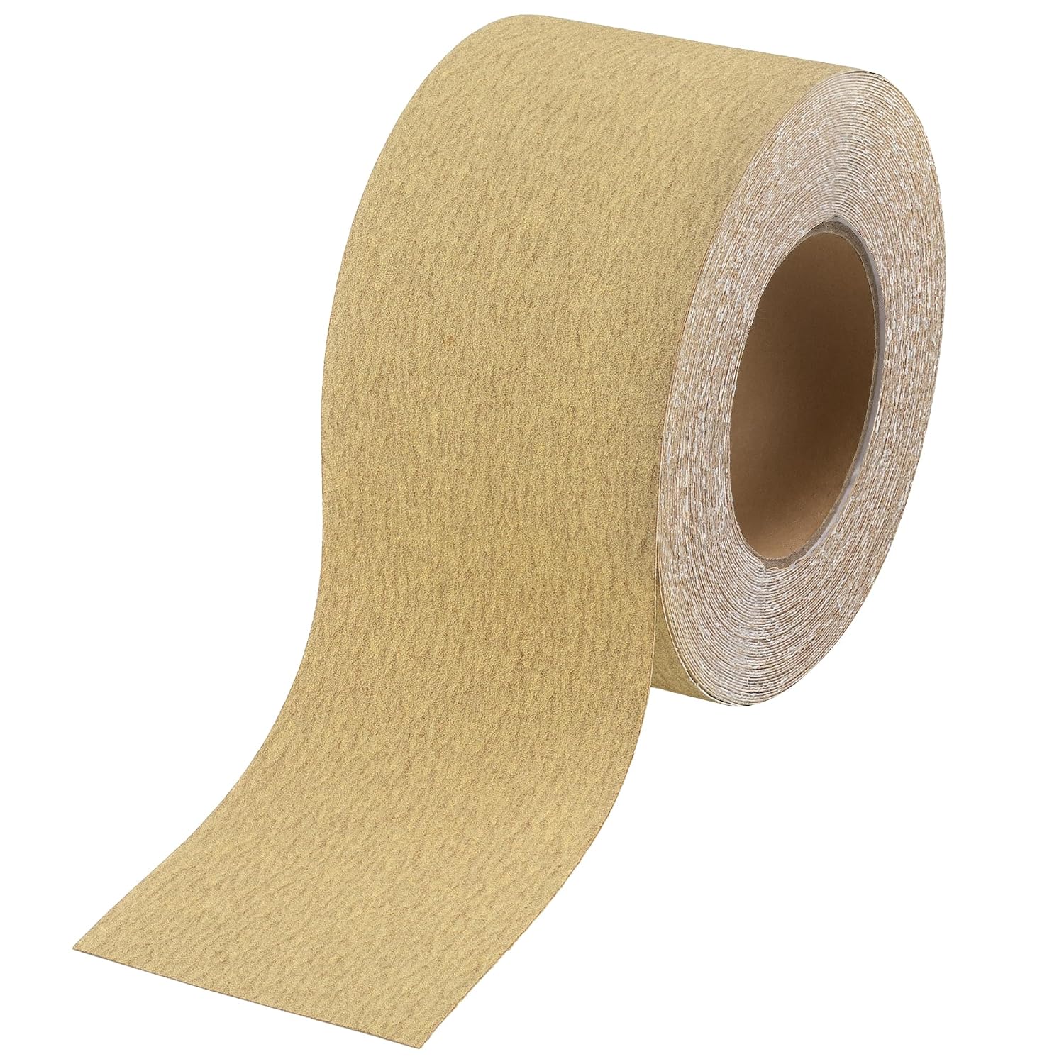 PSA Sandpaper Roll 80 Grit 2-3/4in x 20 Yards Self Adhesive Sticky Back Longboard Sand Paper Continuous Roll,Sand Sheets Roll for Woodworking, Auto Body, Air File Sander and Hand Sanding Blocks