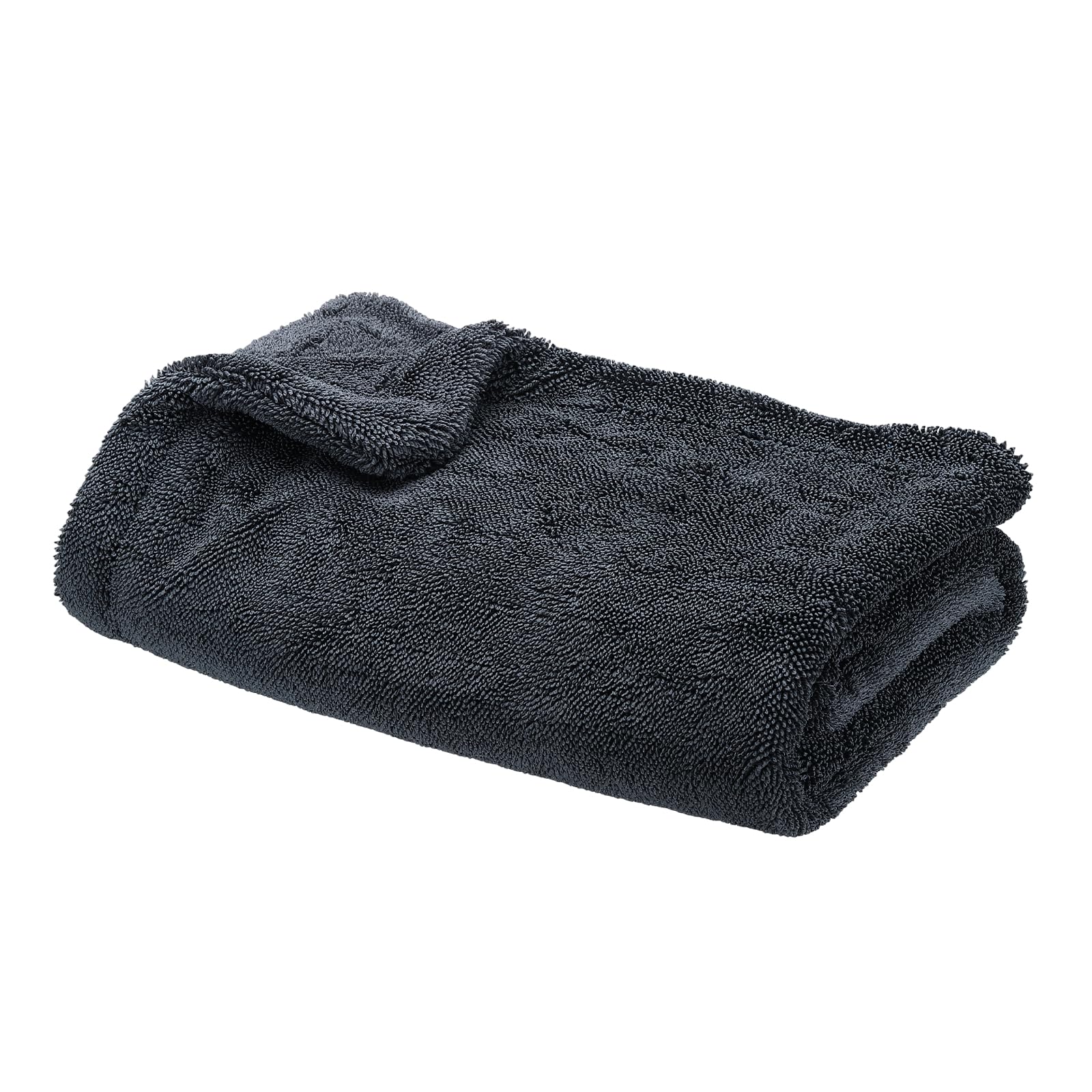 Serviette en microfibre voiture et fenêtre 61x89 cm gris anti trace de calcaire