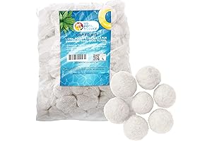 U.S. Pool Supply Eco-Friendly Blu Filter Balls for Swimming Pool Sand Filters (50 lbs Replacement)