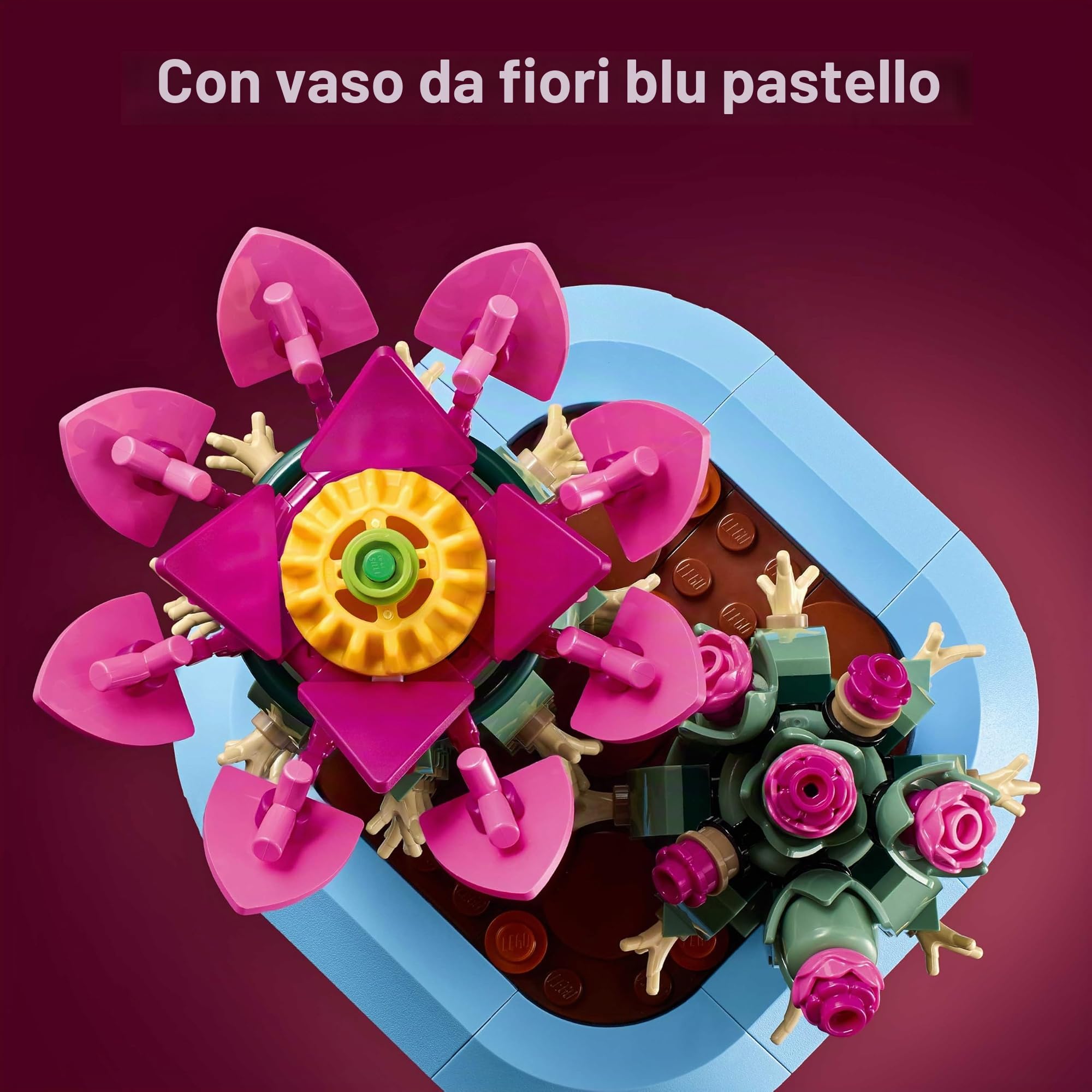 Lego 11509 - Cactus fiorito, con piastrelle stampate, botaniche
